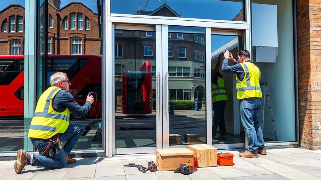 Automatic Door Installation Elephant & Castle
