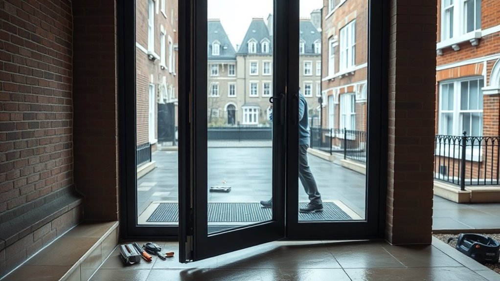 Pivot Door Installation Elephant & Castle
