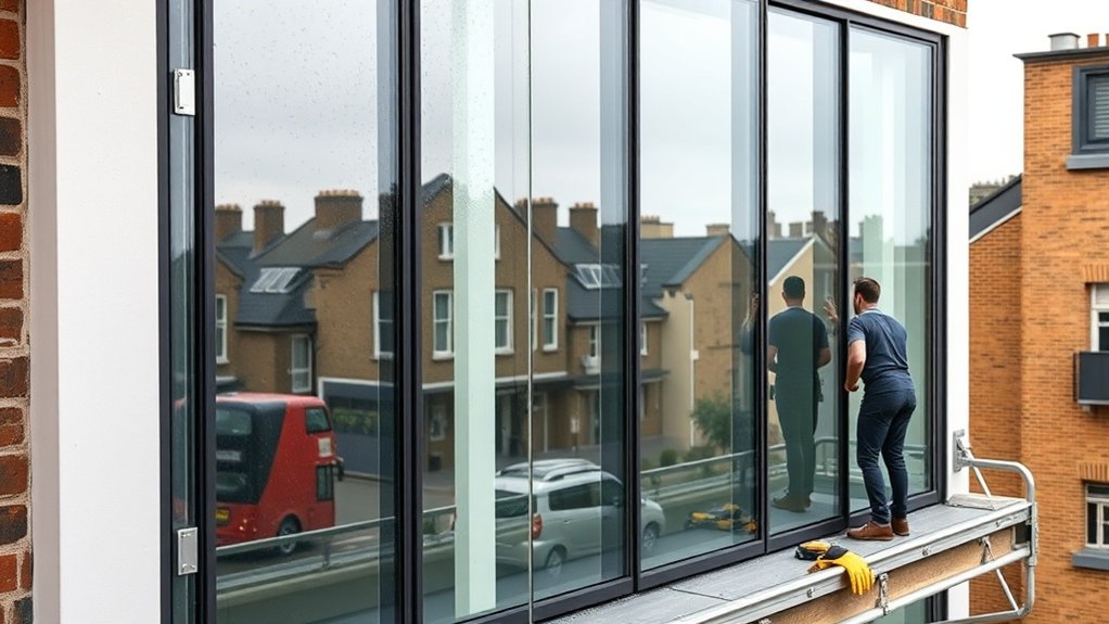 Polycarbonate to Glass Conversion Elephant & Castle