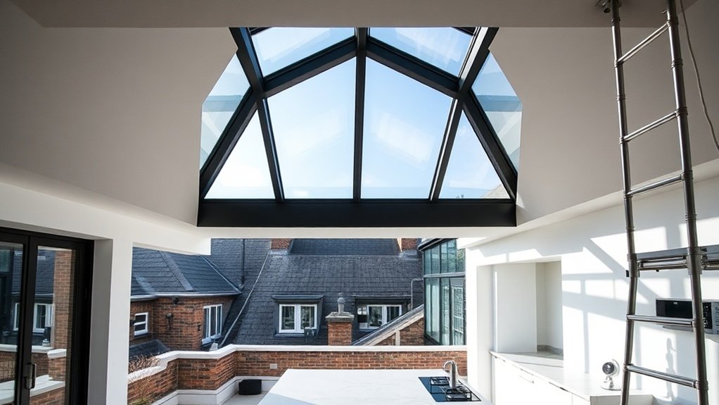 Roof Lantern Installation Elephant & Castle