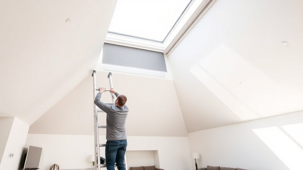 Skylight Blinds Installation Elephant & Castle