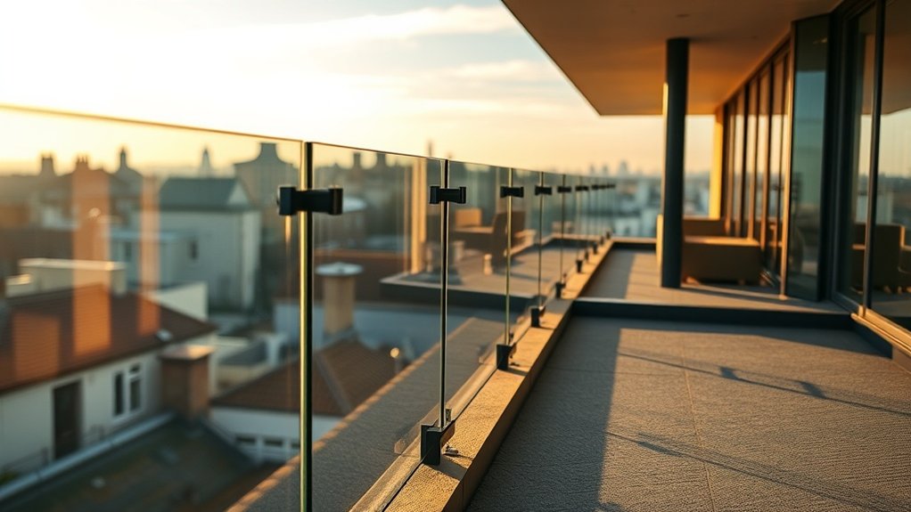 Terrace Glass Balustrades Elephant & Castle