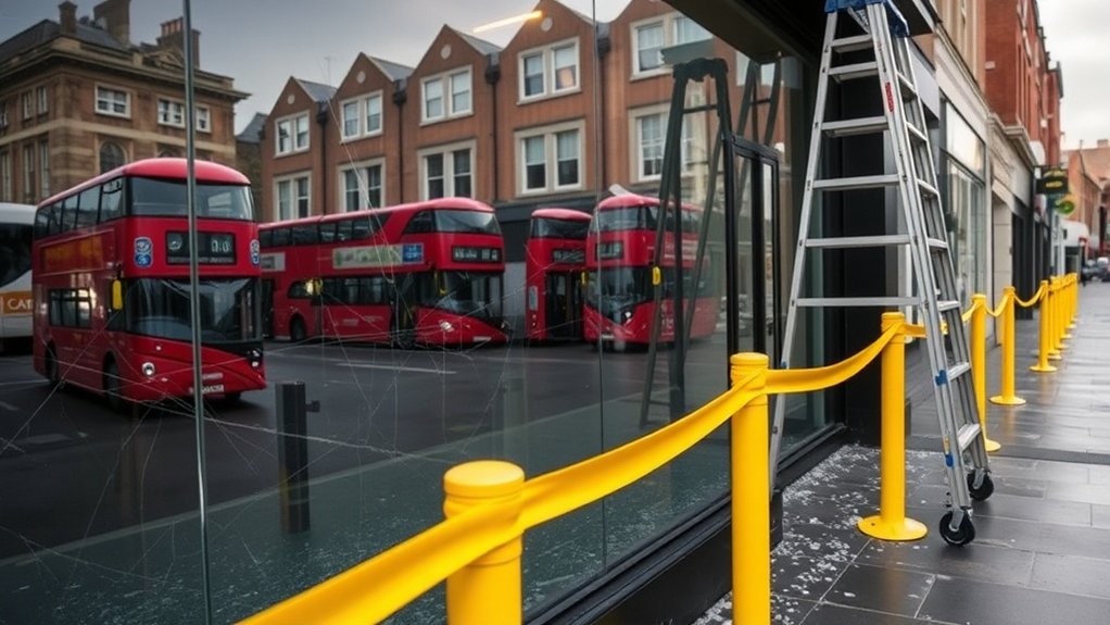 Vandalism Glass Repair Elephant & Castle